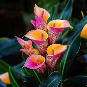 Калла Оникс купить по цене от 450р. в интернет-магазине «Посадика» с доставкой почтой в в Костомукшае и по всей России – [изображение №1].