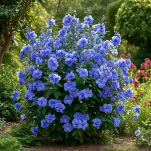 Гибискус Сансет Блоссом купить по цене от 248р. в интернет-магазине «Посадика» с доставкой почтой в в Костомукшае и по всей России – [изображение №1].