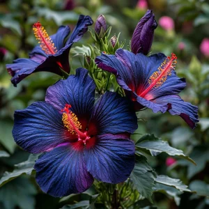 Гибискус Саншайн Кисс купить по цене от 450р. в интернет-магазине «Посадика» с доставкой почтой в в Костомукшае и по всей России – [изображение №1].