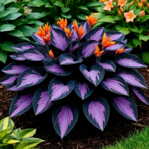 Хоста Эмбрайс купить по цене от 355р. в интернет-магазине «Посадика» с доставкой почтой в в Костомукшае и по всей России – [изображение №1].