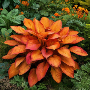 Хоста Солнечный Нектар купить по цене от 605р. в интернет-магазине «Посадика» с доставкой почтой в в Костомукшае и по всей России – [изображение №1].