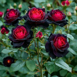 Роза Тень Феникса купить по цене от 402р. в интернет-магазине «Посадика» с доставкой почтой в в Костомукшае и по всей России – [изображение №1].